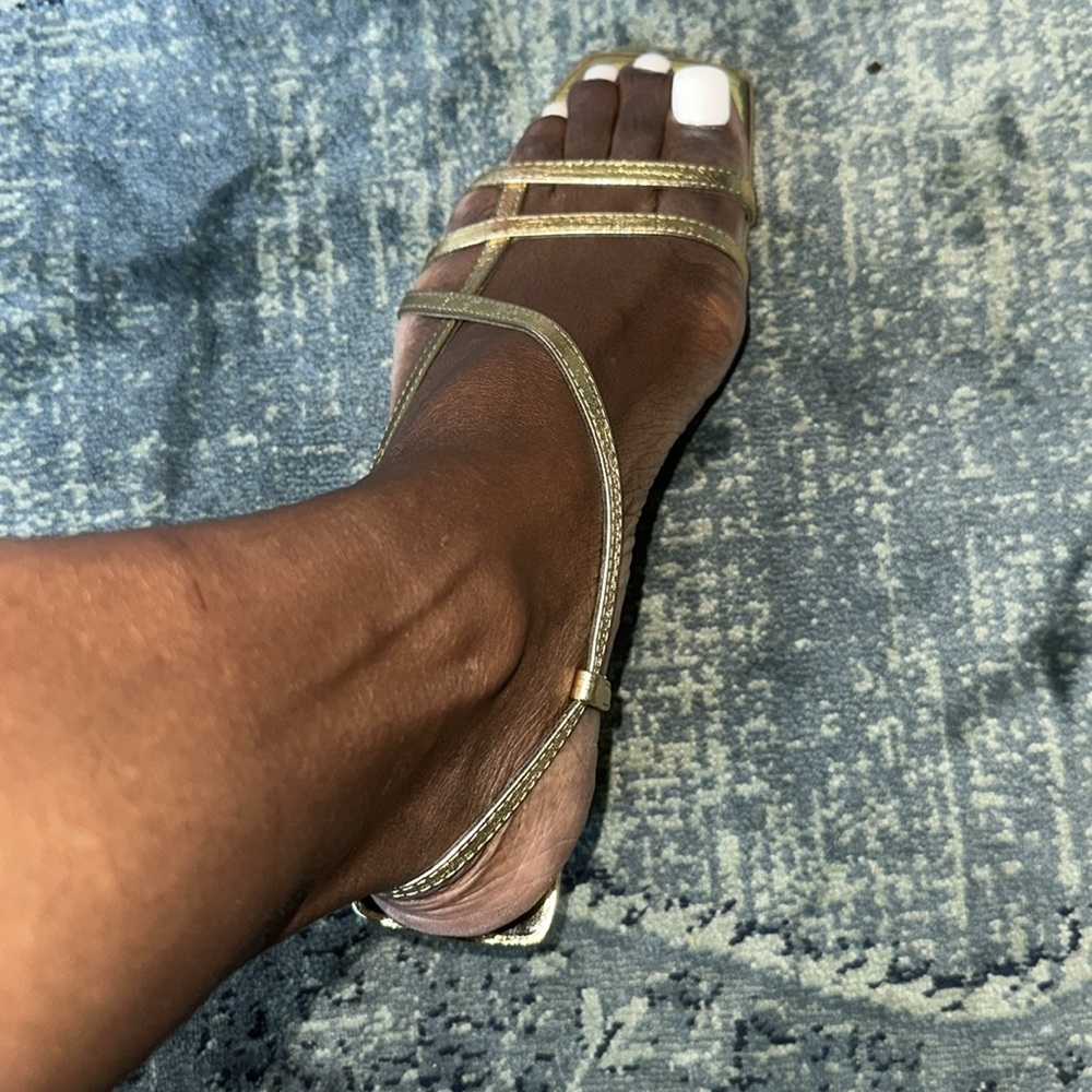 Tony Bianco Gold Sandals - Picture 11 of 12